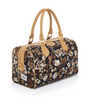 Monaco Life is a Game Dark Brown Satchel Bag Made in Italy by Divo Diva New