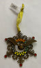 Universal Studios Harry Potter Quidditch Snitch Snowflake Holiday Ornament New
