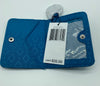 Vera Bradley Factory Style Campus Double ID Microfiber Bahama Bay New with Tag