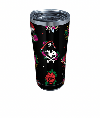 Hallmark Halloween Tervis Peanuts Pirate Snoopy Stainless Steel Tumbler New