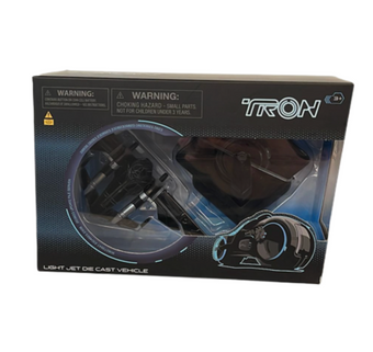 Disney Parks 2023 Tron Lightcycle Light Jet Die Cast Vehicle New with Box