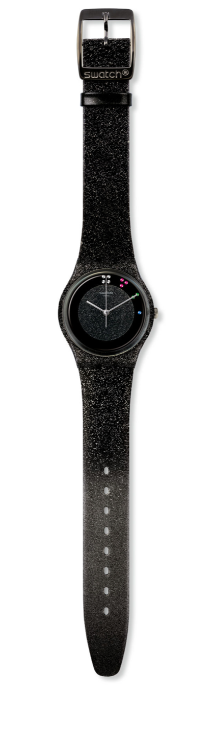 Swatch Christmas Holiday 2019 Scintillante Glitter Watch Limited New with Box
