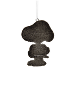 Hallmark Valentine Snoopy Love You Metal Christmas Ornament New with Card