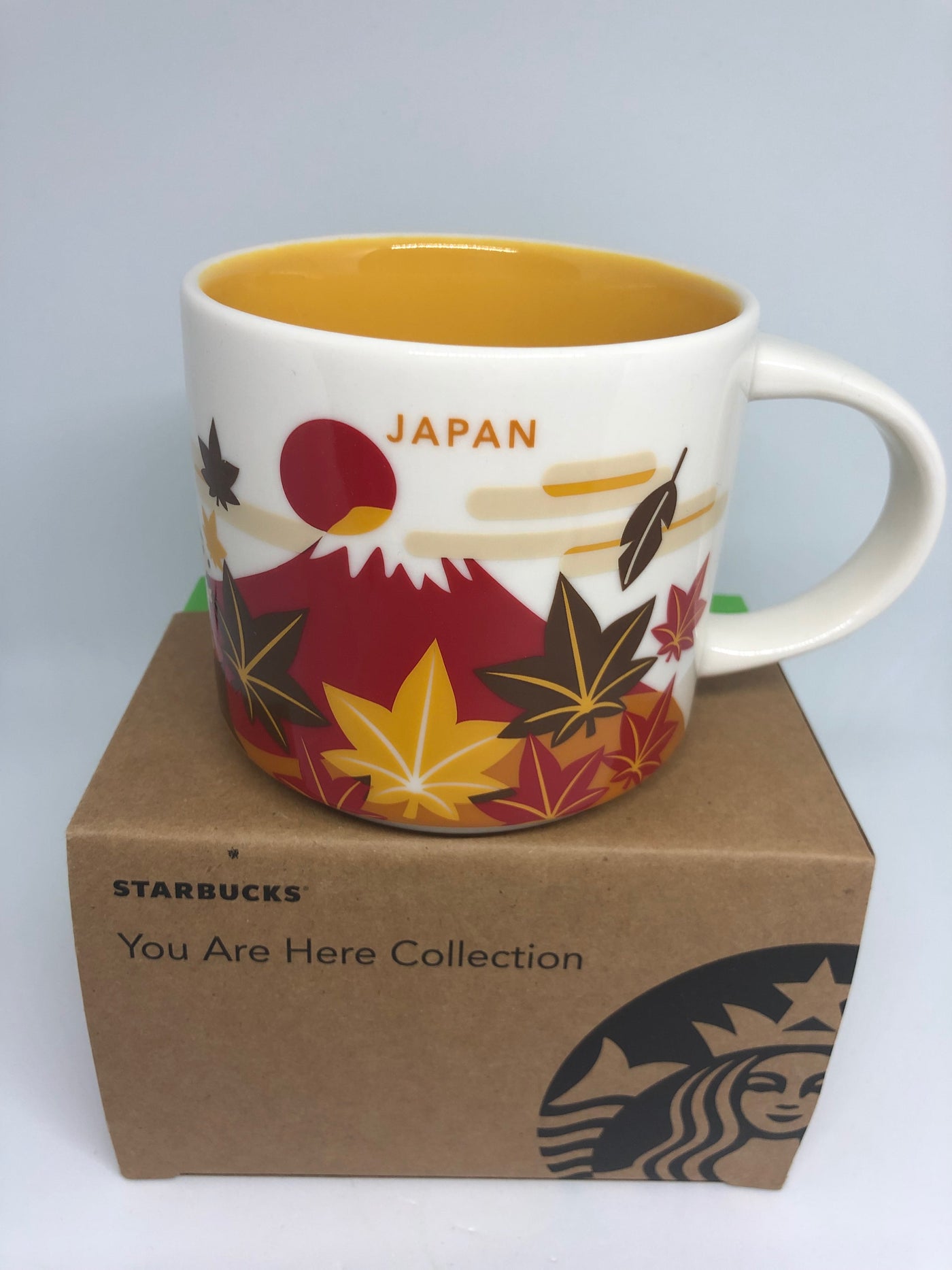 Starbucks You Are Here Collection Japan Fall Ceramic Coffee Mug New with Box
