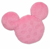 Disney Make It Pink Collection Mickey Ears 3D Pink Pillow New with Tag