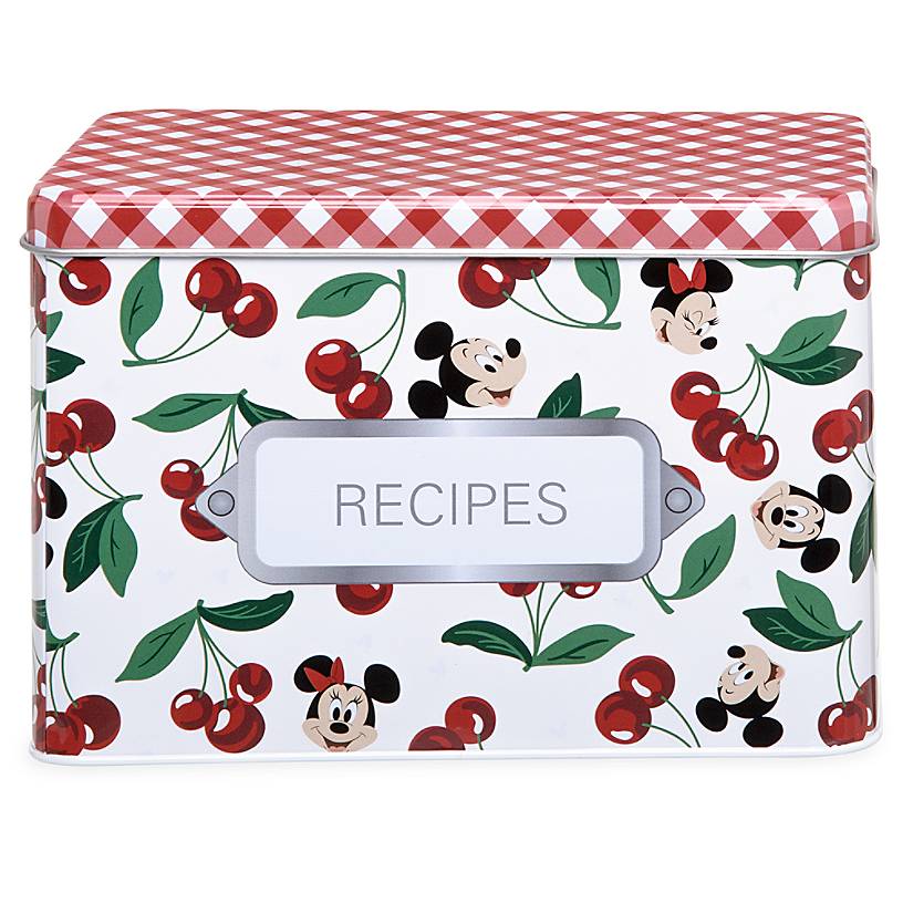 Disney Parks Back in the Day Mickey and Minnie Retro Recipe Cards Box Set New