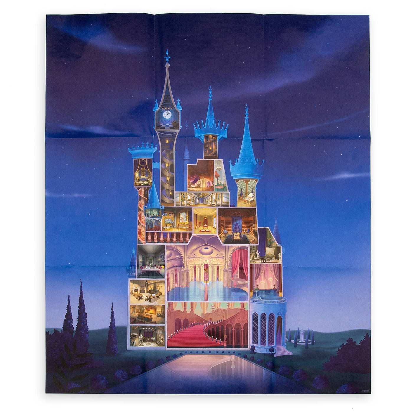 Disney Parks Cinderella Castle Collection Journal Limited Release New