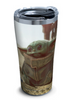 Disney Mandalorian The Child 20 oz Stainless Tumbler with Hammer Lid New
