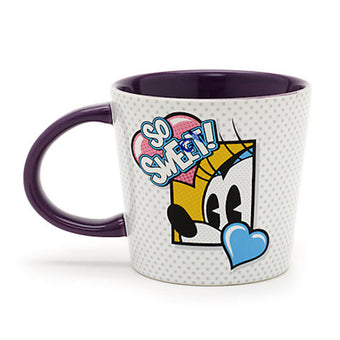 Disney Parks Minnie Mouse So Sweet Pop Art Ceramic Coffee Tea Mug New