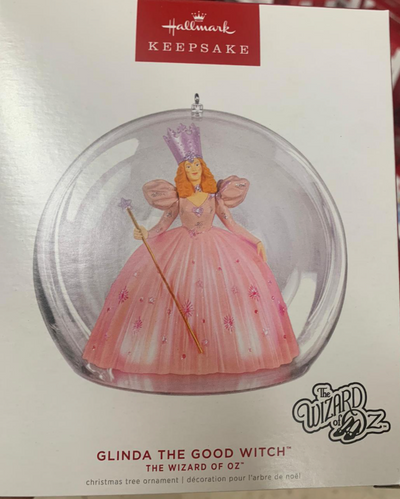 Hallmark 2022 Wizard of Oz Glinda the Good Witch Christmas Ornament New With Box