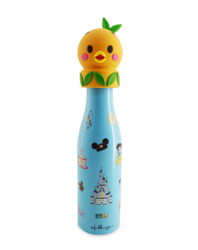 Disney Parks Stainless Steel Water Bottle and Toppers Set by Jerrod Maruyama New