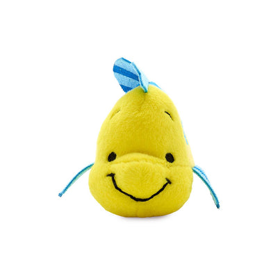 Disney Flounder Tiny Big Fins Plush The Little Mermaid New with Tags
