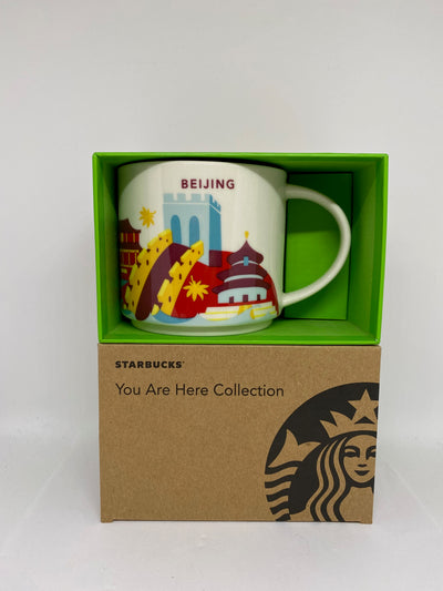 Starbucks You Are Here Collection Beijing China Ceramic Coffee Mug New With Box