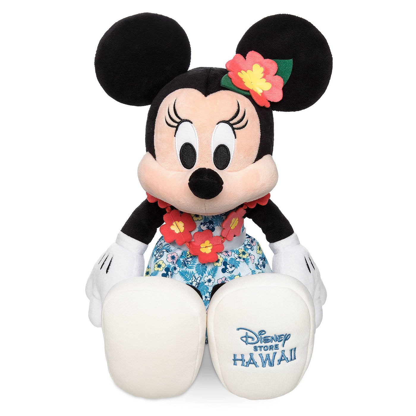 Disney Store Minnie Mouse Hawaii Plush New with Tag