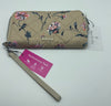 Vera Bradley RFID Accordion Wristlet Performance Twill Strawflowers New with Tag