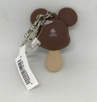 Disney Parks Mickey Ice Cream Bar Wishables Keychain New with Tag