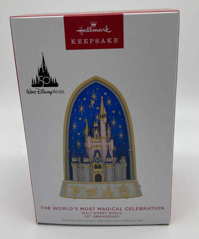 Hallmark 2022 WDW Most Magical Celebration 50th Christmas Ornament New With Box
