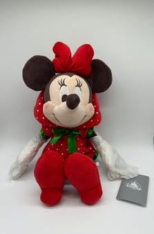Disney Store Hong Kong Spring Minnie with Strawberry Hoodie Plush New with Tag