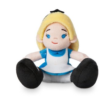 Disney Alice in Wonderland Tiny Big Feet Plush Micro New With Tags
