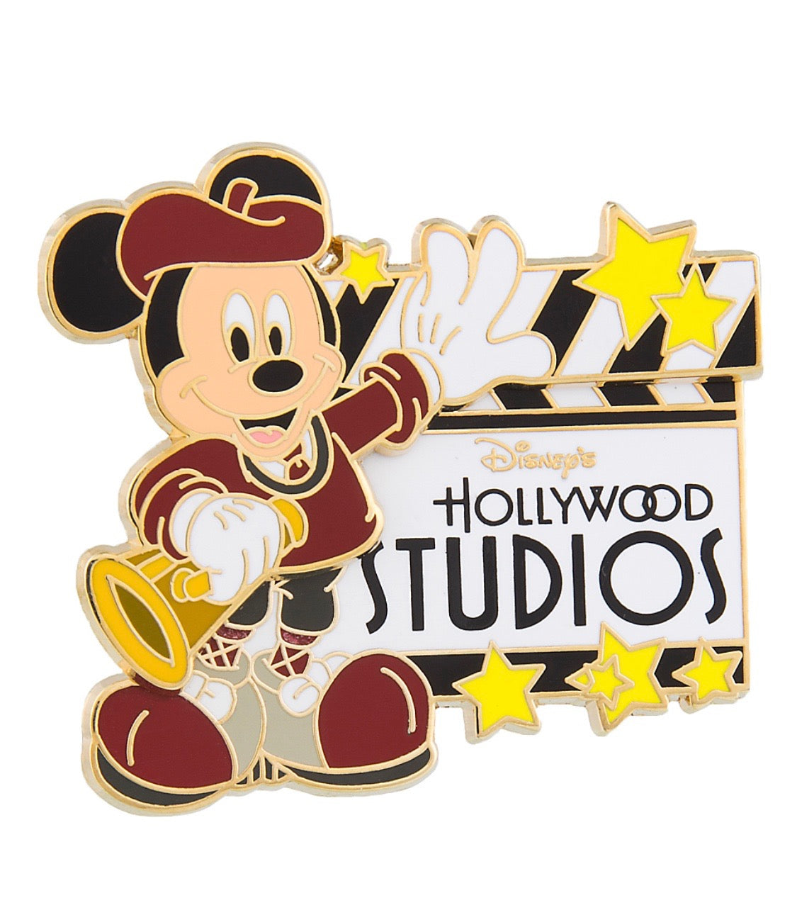 Disney Parks Hollywood Studios Mickey Director Pin New with Card