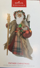 Hallmark 2022 Black Father Christmas Ornament New With Box