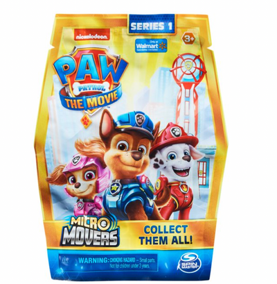PAW Patrol The Movie Micro Movers Series 1 Mystery Mini Figure New Sealed