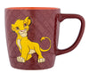 Disney Parks The Lion King Simba Brave Personality Ceramic Coffee Mug New