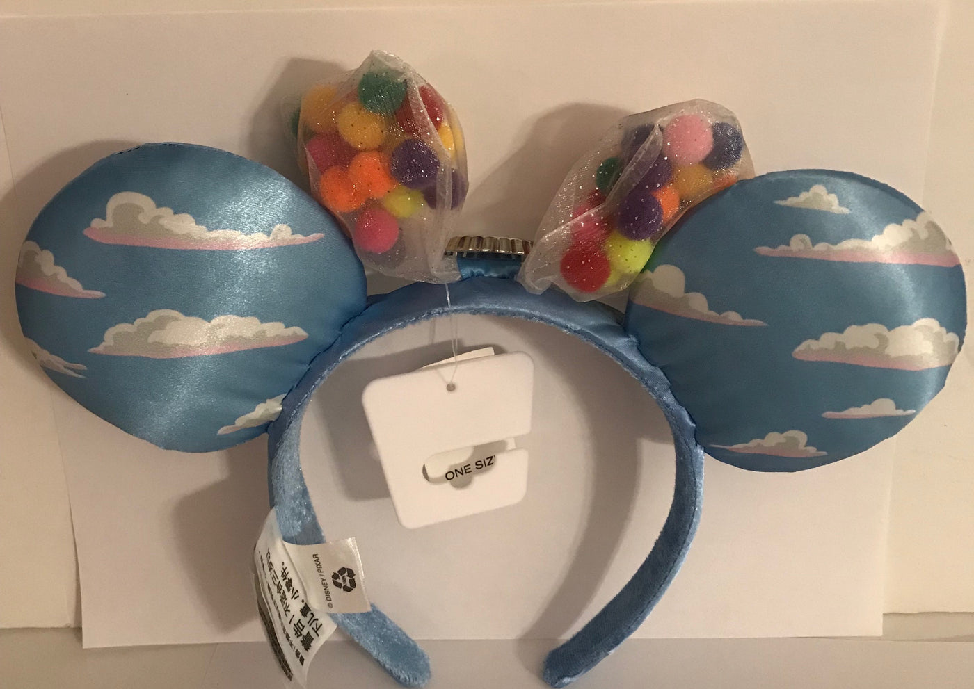 Disney Parks UP Minnie Mouse Ears Headband Grape Soda Up House New with Tags