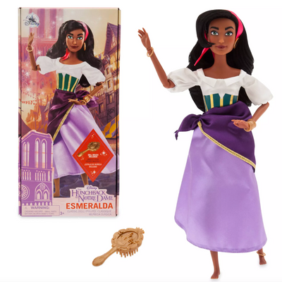 Disney Store Esmeralda Classic Doll With Brush The Hunchback of Notre Dame New