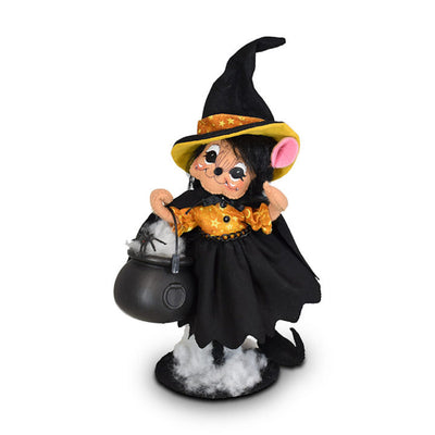 Annalee Dolls 2022 Halloween 8in Moonlight Witch Mouse Plush New with Tag