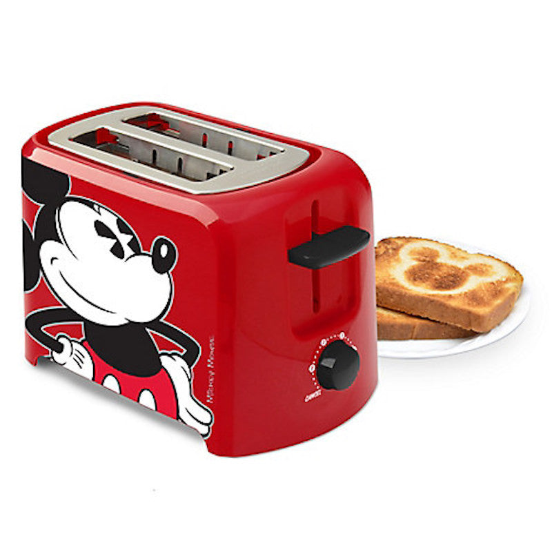 Disney Mickey Mouse 2 Sliced Toaster New with Box