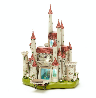 Disney Parks Snow White Castle Light-Up Figurine Limited Release New with Box