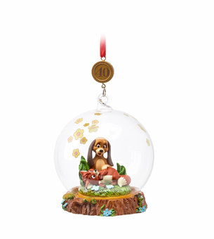 Disney Sketchbook 40th The Fox and the Hound Legacy Christmas Ornament New w Tag