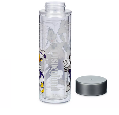 Disney 100 Years of Wonder Mickey and Friends Disneyland Water Bottle New