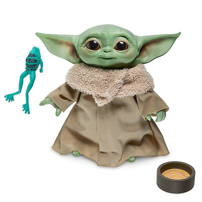 Disney The Child Talking Plush Toy Hasbro Star Wars The Mandalorian Yoda New