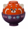 Disney 2022 Pixar Turning Red Mei Panda Ceramic Noodle Bowl Set New