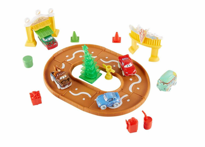Disney Cars Pixar Mini Racers Advent Calendar Track Set McQueen Mater Mack 2022