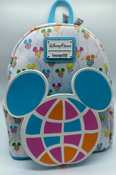 Disney Parks 50th Anniversary Retro Vault Balloons Mini Backpack New with Tag