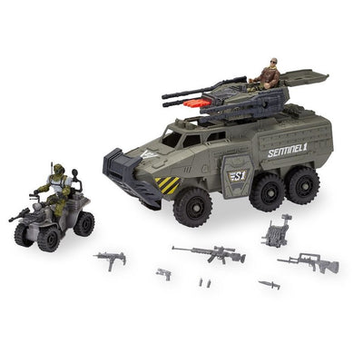 True Heroes Sentinel One 6 Wheeled Armored Vehicle Action Figure New with Box