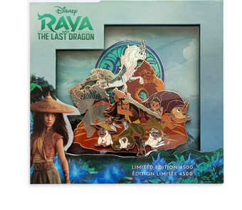Disney Raya and the Last Dragon Limited Edition Spinner Pin New with Box