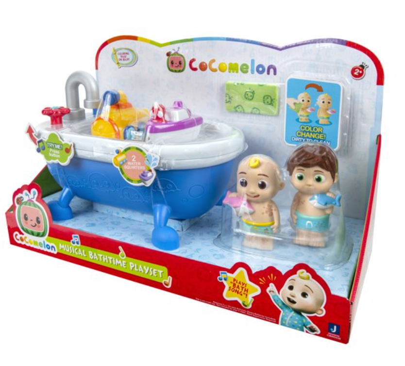 CoComelon Official Bathtub Playset Toy New With Box