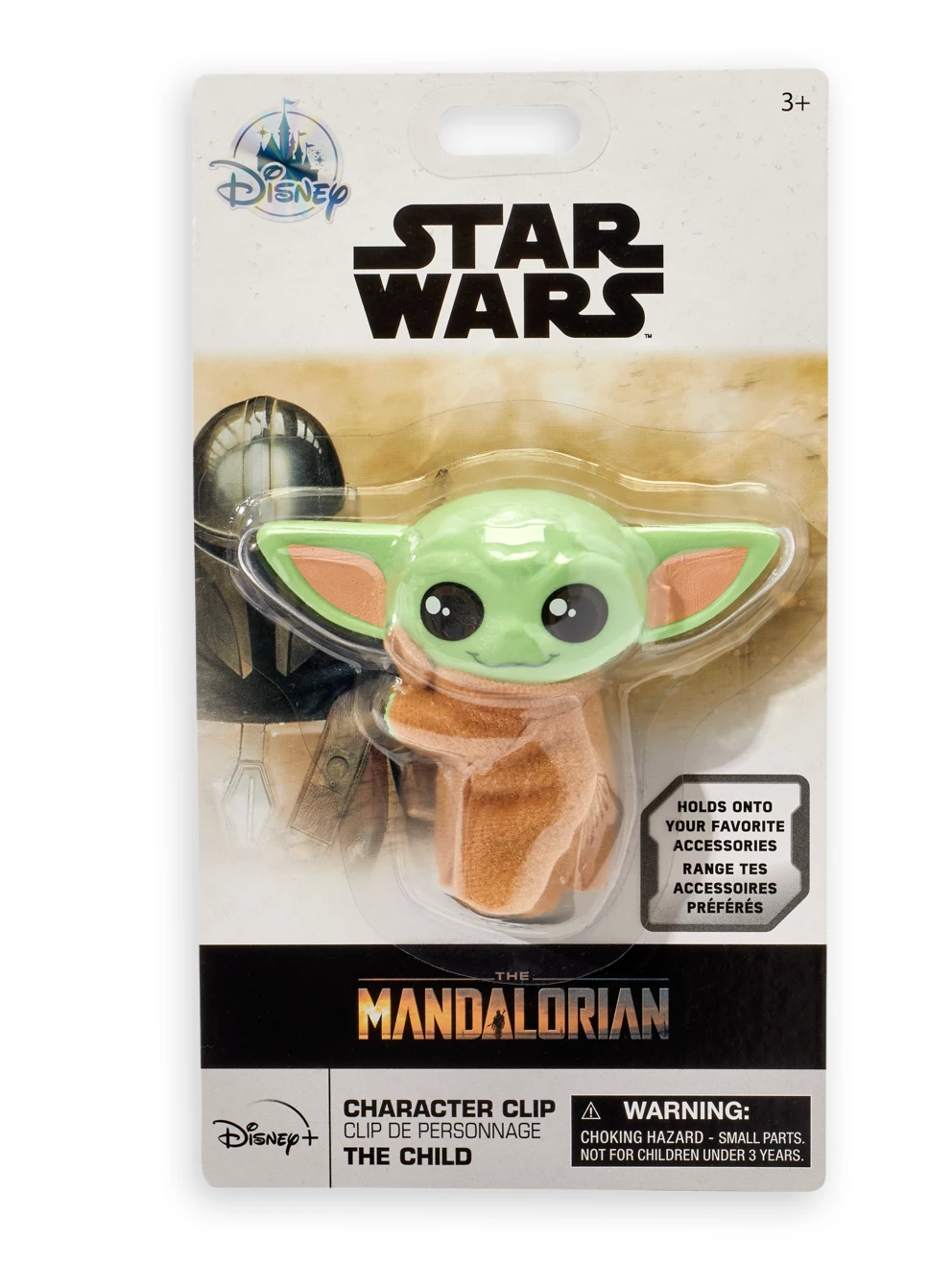 Disney Parks Star Wars The Mandalorian The Child Character Clip New with Card