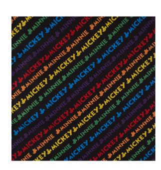 Disney Parks Rainbow Collection Mickey and Minnie Mini Backpack Wristlet New Tag