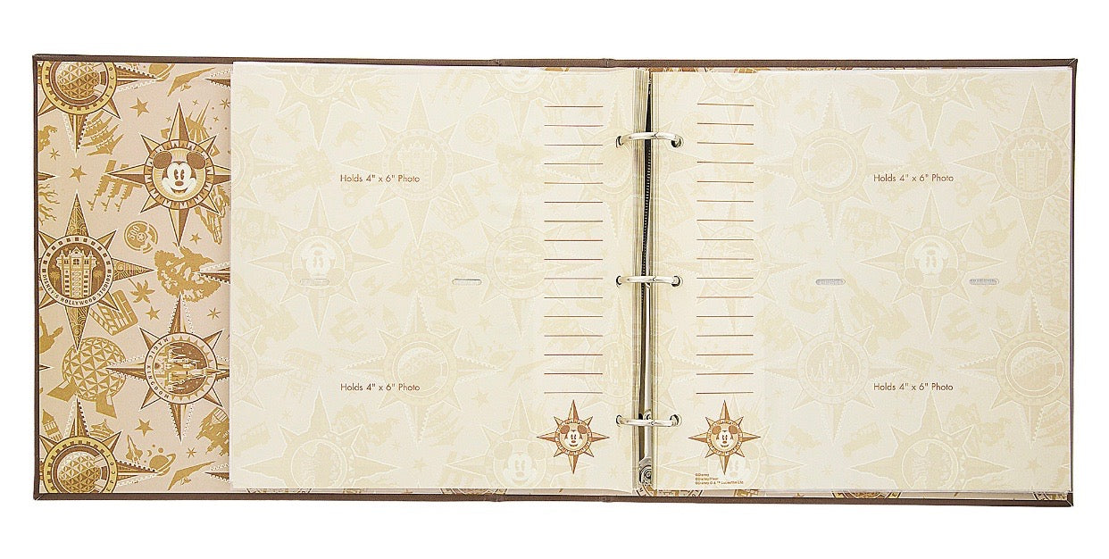 Disney Walt Disney World Walt Disney World Mickey Compass Medium Photo Album New
