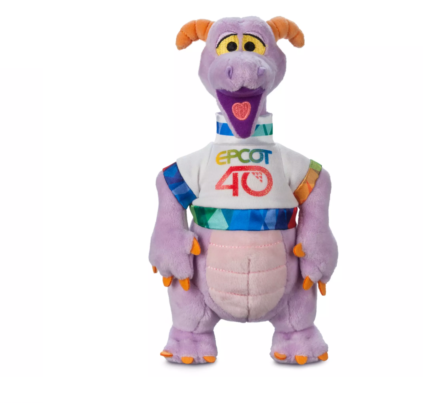 Disney Parks Epcot 40th Anniversary Figment Plush New with Tag