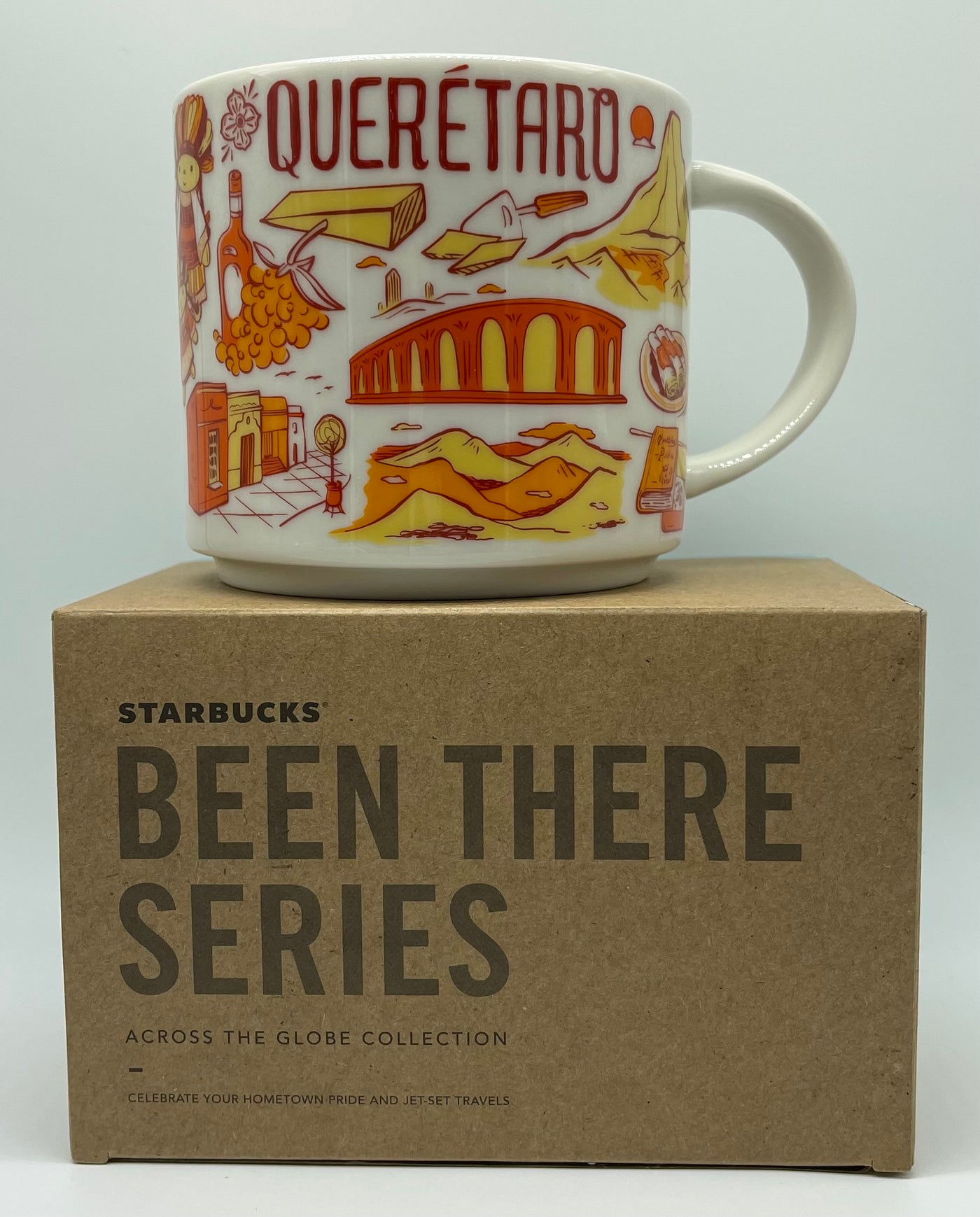 Starbucks Been There Series Queretaro Mexico Ceramic Coffee Mug New