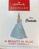 Hallmark 2022 Mini Disney Cinderella A Beauty in Blue Christmas Ornament New Box