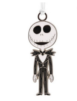 Hallmark Disney Jack Skellington Metal Ornament New with Card