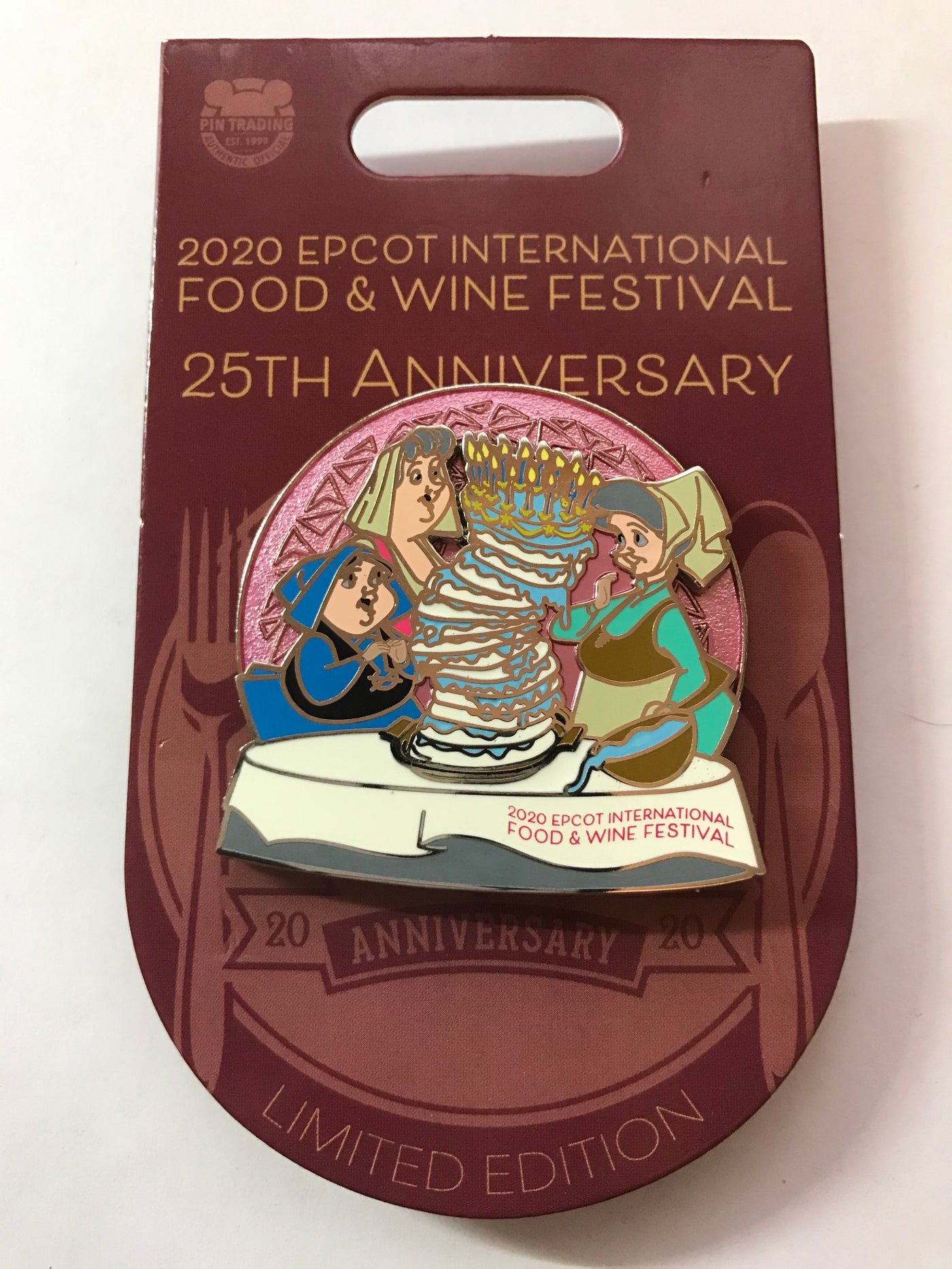 Disney Parks Food and Wine 2020 Three Fairies Limited Pin New