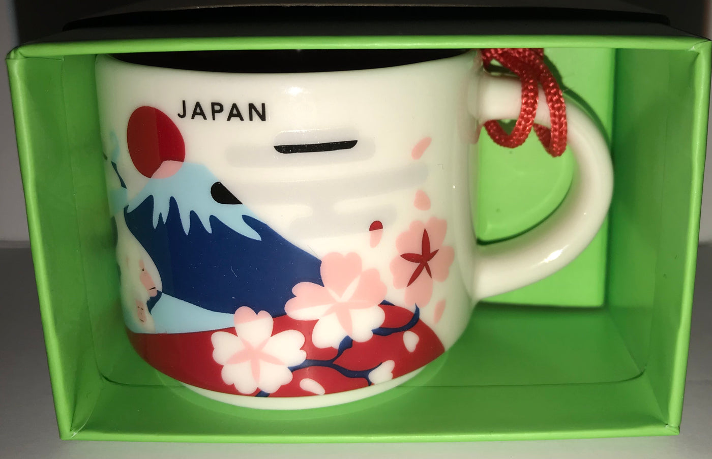 Starbucks Coffee You Are Here Japan Ceramic Mug Ornament New with Box